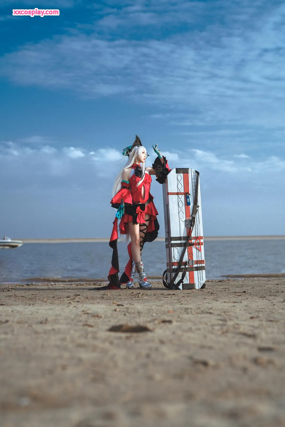 Mianbingxianer sebagai Skadi the Corrupting Heart (Arknights)